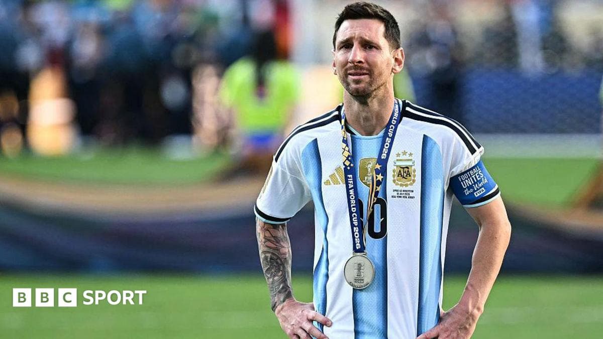 Lionel Messi: Jahon chempionati finalidagi mag'lubiyat azobi ulkan