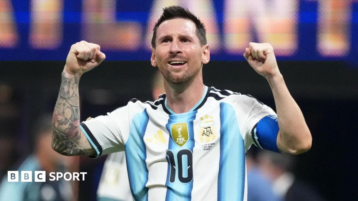 Lionel Messi Angliya termasiga qarshi ilk bor maydonga tushishga tayyor
