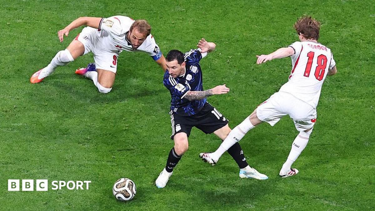 Messi – maydondagi murabbiy: Angliya taktikasi qanday barbod bo'ldi?