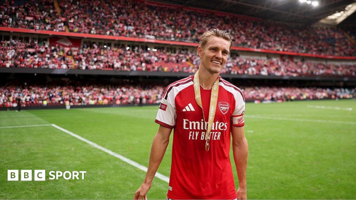 "Arsenal" sardori Martin Edegor yangi mavsum oldidan to'liq sport formasiga qaytdi